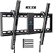 PERLESMITH Tilt Low Profile TV Wall Mount Bracket for Most 32-70 inch LED, LCD, OLED and Plasma Flat Screen TVs - Fits 16"- 24" Wood Studs, Tilting TV Mount with VESA 600 x 400mm Holds up to132lbs primary