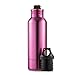 BottleKeeper 1.0 The Original Stainless Steel Bottle Holder and Insulator to Keep Your Beer Colder, 12 oz, Blue
