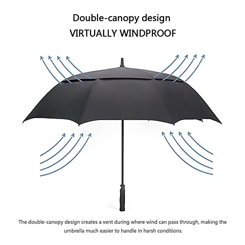 G4Free 47/54/62/68/72 Inch Golf Umbrella Windproof Auto Open Large Umbrella