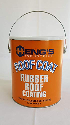 Heng's Rubber Roof Coating - 1 Gallon (Quantity 6)