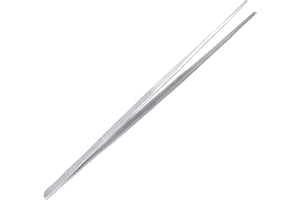 AAProTools Extra Long Tongs Aquarium Tweezers, Stainless Steel Straight Aquascaping Tweezer for Fish Tank Aquatic Plants, Extra Long Industrial Tweezer : 24" Long