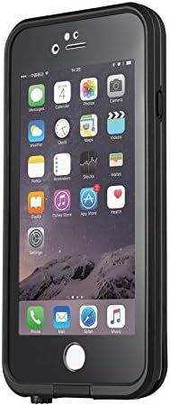 iPhone 6 Waterproof Case, [New Version] 6.6ft Underwater Waterproof Shockproof Dirtproof Full Sealed Case Cover (Black)