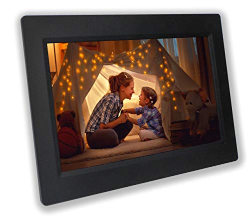 RCA 10 inch Wi-Fi Cloud Digital Photo Frame | The RCA Frame, 8GB Internal Storage, Touch Screen Slideshow Picture Frame. Instantly Sharing Memories. Worldwide Connectivity.