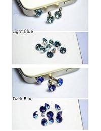 geekercity universal anti polvo Auricular Enchufe Tapón Tapón a prueba de polvo de 3,5 mm para iPhone 6 6S Plus 5 5S 5 C 4 4S Samsung Galaxy S3 S4 S5 S6 S7 edge note i9220 HTC iPod Touch y iPad