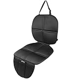 Protector para los Sientos del Coche de VicTsing, Pegable y No-Deslizable, con Bosillo Extra de Almacenamiento