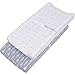 Changing Pad Cover – Premium Baby Changing Pad Covers 4 Pack – Boy or Girl Changing Pad Cover – Pure Cotton Machine Washable Grey and White Changing Table Cover – Diaper Changing Pad Cover Sheets