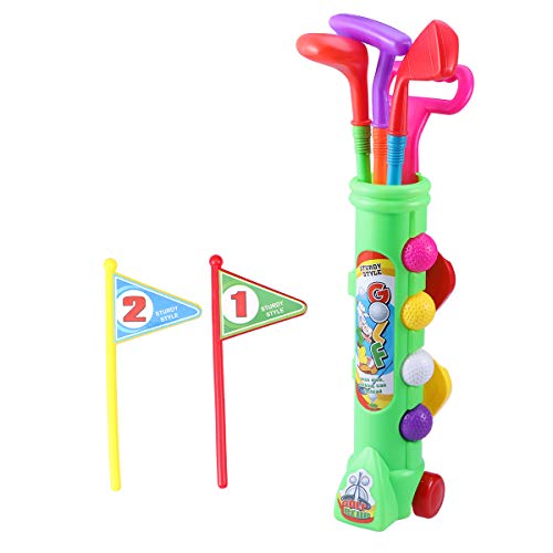 image for LIOOBO Children Golf Club Set Golf Play Game Toy Sport Early Developme