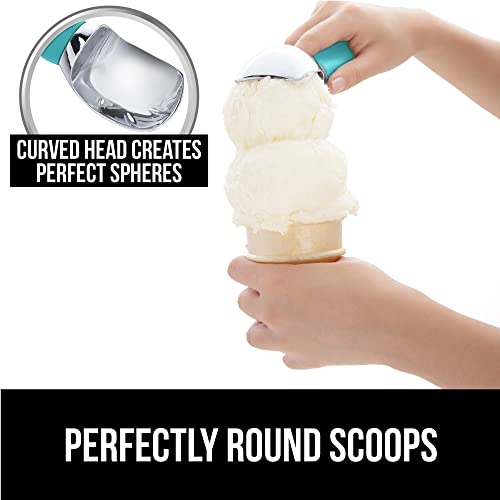 Gorilla Grip Large, Comfortable Handle, Heavy Duty Ice Cream Scoop, Professional Grade Scooper