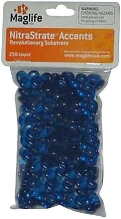 Maglife Usa AMX71109 1000-Pack AMX NitraStrate Polymer Marine Aquarium Filter Substrate Beads, Pink