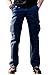 Mens Classic Cargo Trousers Wild Cargo Work Pants Navy Blue Size 29