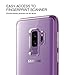 Galaxy S9 Plus Case :: VRS :: Transparent Crystal Thin Cover :: Clear Slim Fit :: Hard Drop Protective Bumper for Samsung Galaxy S9 Plus (Crystal Bumper - Lilac Purple)