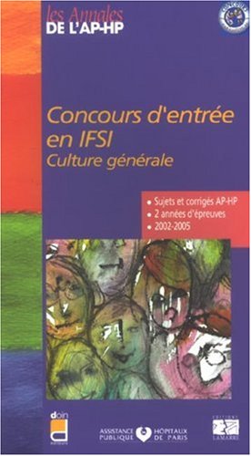 Concours d'entrée en IFSI