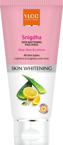 Vlcc Natural Science Snigdha Skin Whitening Face Mask With Aloe Vera & Lemon 80g