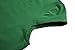 HIKA Women's Casual Elegant A Line Short Cap Sleeve Round Neck Dress (Medium, Deep Green)