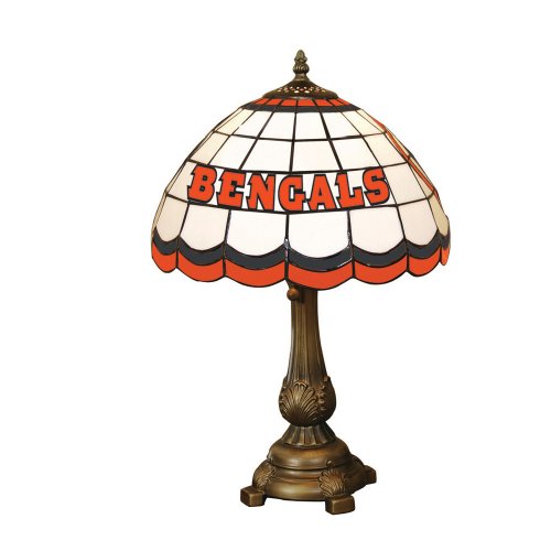 NFL Cincinnati Bengals Tiffany Table Lamp