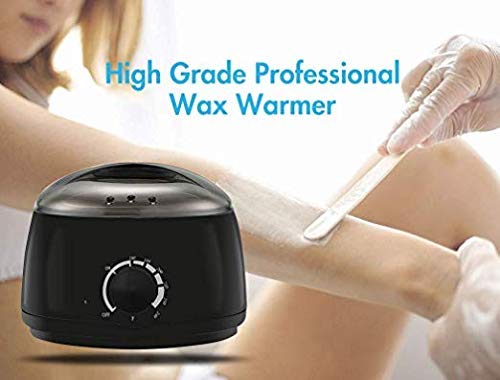 Wax Warmer, VEROSKY Hair Removal Kit, Electric Professional Wax Heater for Rapid Waxing (Black) - Thumbnail 6
