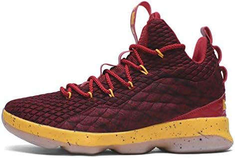 XTIANUK Men Sports Shoes High Top Basketball Outdoor Anti-Slip Running Sneakers Male