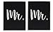 Honeymoon Travel Gifts Mr & Mrs Newlywed Passport Holder Travel Honeymoon Gifts for Bride and Groom Travel Gifts Laser Engraved Leatherette Passport Holder Black