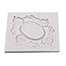 Rurah Photo Frame Fondant Mold Vintage Photo Frame Silicone Cake Mould DIY Mold Silicone Mould for Cake Decorating,2#