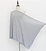 Luxurious Bamboo/Cotton Nursing Cover, Infinity Breastfeeding Scarf, Ultra Soft, No Polyester! Wear many ways, Full Coverage,67 x 0.1 x 27.5 inches (Gray)