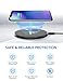 Seneo Upgraded Wireless Charger, Qi Wireless Charging Pad (High-Speed AC Adapter Included) for iPhoneX/8/8+, Galaxy S9/S9+/S8/S8+/Note 8/S7/S7 Edge/Note 5 and All Qi-enabled Devices