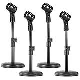 Neewer® 4-Pack NW-(PC-02) Black Height Adjustable (9.45