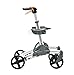 Volaris All-Terrain SMART Rollator Walker with Four Wheels and Seat, Folding, Lightweight, Aluminum