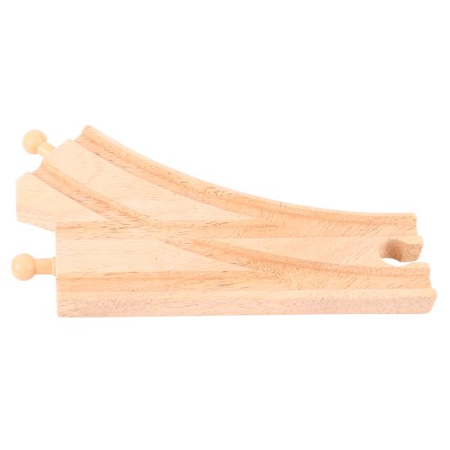 Bigjigs Rail BJT107 Curved Points (Pack of 2)