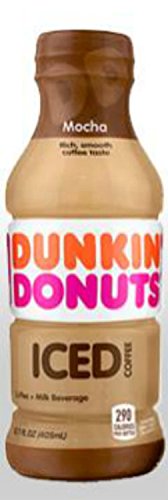 Dunkin Donuts Bottled Ice Coffee (French Vanilla): Amazon ...