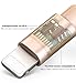 Ambet iPhone Lightning Cable to USB Cable- 3PCS 1.6Ft 3Ft 5Ft (0.5M 0.9M 1.5M) Gold Cord -Sync apple iOS iPhone Charging Charger Cable for iPhone 7/SE/6s/6/ 5/5c/5s/Plus, iPad, iPod