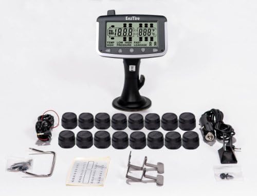 EEZTire Tire Pressure Monitoring System - 16 Sensors (TPMS) - FREE U.S. SHIPPING AT CHECK OUT