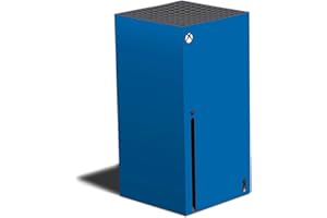 MIGHTY SKINS MightySkins Skin Compatible with Xbox Series X - Solid Blue | Protective, Durable, and Unique Vinyl Decal wrap Cover | Easy to Apply, Remove, and Change Styles | Made in The USA (MIXBSERX-Solid Blue)