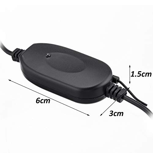 2.4G DC 12V Wireless Rear RCA View Video Transmitter Mini Receiver Backup Car - Thumbnail 5