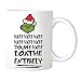 CrossLove - Grinch Mug, Grinch Christmas Mug, Dr Seuss Quotes, How The Grinch Stole Christmas - 11oz Ceramic Coffee Novelty Mug/Tea Cup, High Gloss