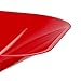 Costzon Kids Metal Wheelbarrow, Yard Rover Steel Tray, Metal Construction Toys Kart, Tote Dirt/Leaves/Tools in Garden for Toddlers, Red