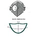 Dust Mask Speder Particulate Respirator Mask with Valve N95 5 Layer Filter Adjustable length disposable Mouth Mask in Pack(12) …