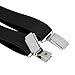 HDE Y-Back Suspenders for Men Clip On Adjustable Elastic 1