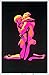 New Black-Light Poster - Flaming Love Classic 23x35 Blacklight Poster Print, 23x35