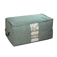 Storage Case ,IEason Clearance Sale! Bamboo charcoal clothing storage bag Quilt storage case Bedding organizer (Gray)