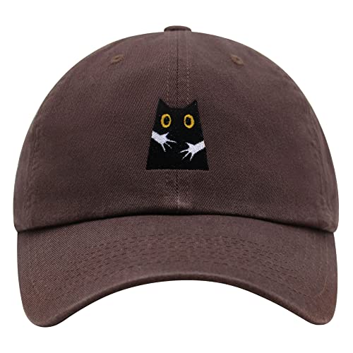 JPAK Hugs Premium Dad Hat Embroidered Cotton Baseball Cap Black… at Amazon