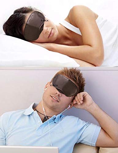 Eye Mask Sleep Masks Sleeping Mask Blindfold Eye Cover Team Building Games Party with Nose Pad and Adjustable Strap for Women Men Kids 4 Layers Black Pack of 30 - Thumbnail 5