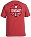 Image One Adult Unisex's NCAA Simple Circle Lines Short Sleeve Comfort Color Tee
