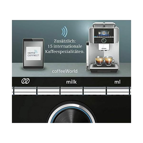 Siemens Kaffeevollautomat EQ.9 plus connect S500 TI9555X9DE, Schwarz, 1500 W – Bild 6