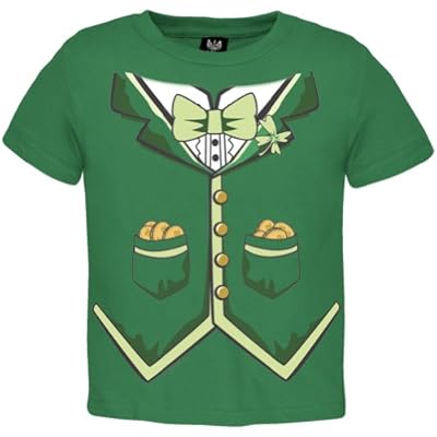 Irish Tuxedo Toddler T-Shirt - For Your Little Leprechaun