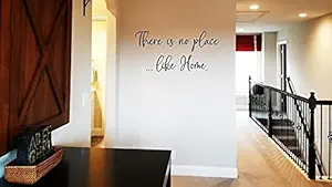 Wall Stickers Vinyl Mural There is No Place Like Home Wall Decal There is No Place Like Home Sticker Home Wall Decal Sign Home Decor Signs