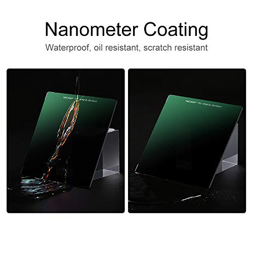 K&F Concept Nano-X Rechteckfilter ND64(6 Stop) 100x100mm Square Filter Graufilter aus Optisches Glas – Bild 3