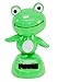 KT Dancing Fun Green Frog Animal Solar Toys Dashboard Office Desk Home Decor