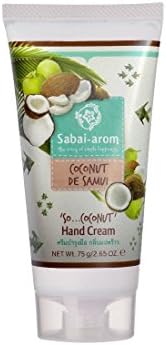 Sabai-arom Coconut De Samui Hand Cream 75 g. (4 Pack)