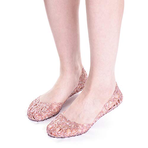 jelly ballet flats