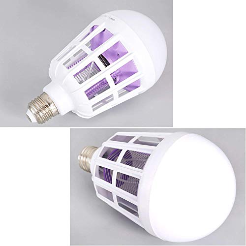 2 Pack Mosquito Killer Lamp,Bug Zapper Light Bulb,Electronic Insect